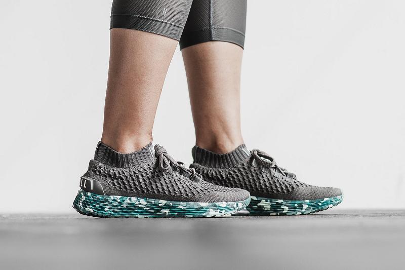 Nobull Wild Tide Knit Runner Women's Running Shoes Dark / Grey | USA O1731K